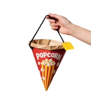 علبة ورقية للوجبات الخفيفة