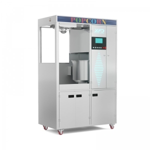 آلة صنع الفشار مع موزع